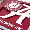 NCAA Alabama Crimson Tide Logo 4" x 6" Picture Frame: MDF Rectangle Tabletop Display - 3 of 4
