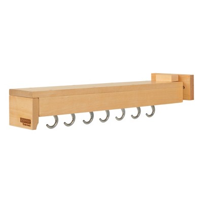 Rev-A-Shelf Pull Out Organizer Hooks w/Ball Bearing Slide System, GLD-W14-SC-5