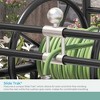 Suncast Professional Portable 200 Foot Hose Reel Cart with Wheels for Landscaping, Yard, Garden, & Utility Use, Black - 3 of 4