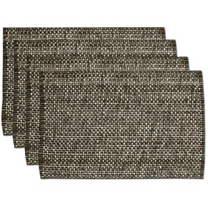 Two Tone Cotton Woven 13x19 Placemat Sets by Sweet Home Collection® - 1 of 4