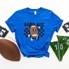 Simply Sage Market Women's Football Game Day Checkered Short Sleeve Graphic Tee - 2 of 2