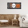 Stupell Industries Boo Halloween Fun Typography Floating Frame Canvas Art, Black, 31" x 14" - 3 of 4
