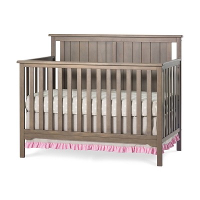 Child Craft Cottage Flat Top Convertible Crib - Dusty Heather