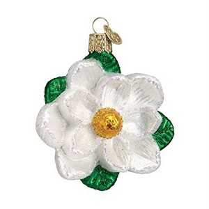 Old World Christmas Glass Blown Ornament, Magnolia - 1 of 1
