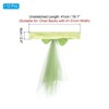 Unique Bargains Mesh Yarn Floating Chair Bands Decoration Stretch Satin Chair Sashes Bows - 2 of 4