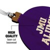 James Madison University Alumni Wood Christmas Tree Holiday Ornament - 3 of 4