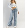 Women's LILANA COLORBLOCK WIDE LEG JEAN - PAPERMOON - 3 of 4