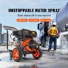 VEVOR Gas Pressure Washer, 4400 PSI 4.0 GPM, Gas Powered Pressure Washer with Copper Pump, Spray Gun and Extension Wand, Black - 3 of 4