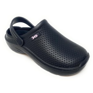 JEFFRICO Womens Clogs Breathable Lightweight Slip On Honeycomb Clogs Comfort Garden Shoes - 1 of 4