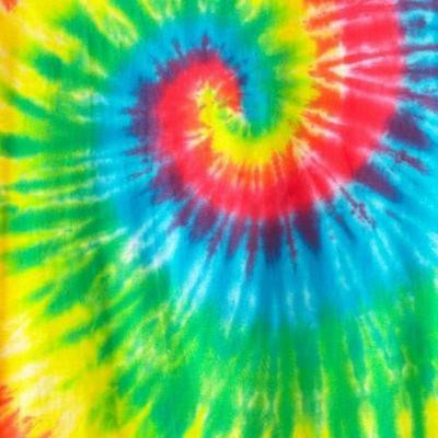 rainbow tie dye