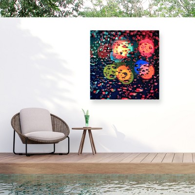 Trademark Fine Art - Beata Czyzowska Young Rainy Abstract Matted Framed Art