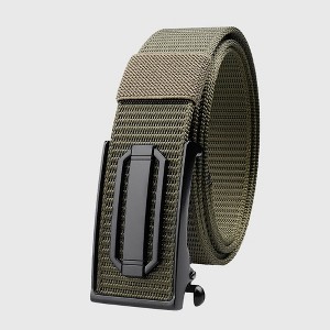 Anna-Kaci Women's Nylon Tactical Belt with Zinc Alloy Automatic Buckle Heavy-Duty Outdoor & Casual Belt - 1 of 4