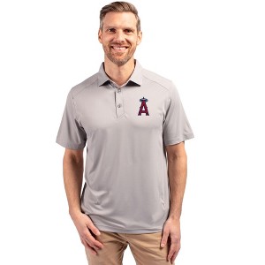 Los Angeles Angels Cutter & Buck Forge Eco Stretch Recycled Mens Polo - Polished - 2X Large - 1 of 1