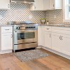 HomeStock Outdoor Washable Ocala Navy & Sand 2' X 3', Machine Woven with Printed Designs, Coastal - 3 of 4