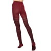 Memoi Fair Isle Frost Cotton Blend Sweater Tights - 3 of 4
