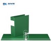 Premium Economy 3" Round Ring Binder 6pk Green: Davis Group, Hard Cover, 600 Sheet Capacity, 2 Pockets, Polypropylene - 2 of 4