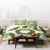 Sabine Reinhart Christmas Wreaths Duvet Cover + Pillow Sham(s) - Deny Designs - 4 of 4