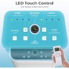 8,000 BTU Portable AC, 3-in-1 Unit with 4 Modes, Timer, LED Display, Remote & Install Kit, for Bedroom/Living Room/Office, White. - 4 of 4