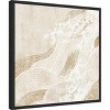 Amanti Art Tidal Waves II by Eva Watts Canvas Wall Art Print Framed 22 x 22-in. - 3 of 4