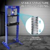 12 Ton Hydraulic Press, Adjustable H-Frame Garage Floor Shop Bearing Press, Adjustable Working Table Height - 2 of 4