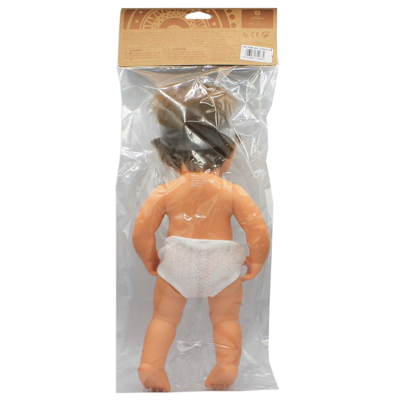 Miniland Educational Anatomically Correct 15" Baby Doll, Down Syndrome Boy, Brown Hair, 5 of 7