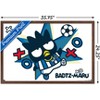 Trends International Hello Kitty and Friends: 21 Sports - Badtz-Maru Soccer Framed Wall Poster Prints - 3 of 4