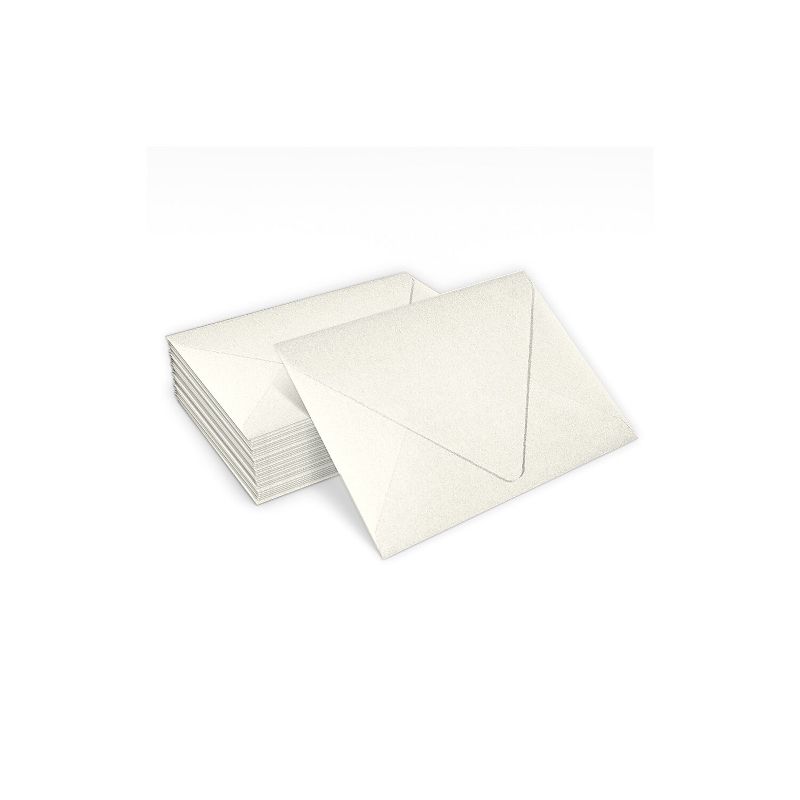 LUX A2 Contour Flap Envelopes 50/Box Quartz Metallic (1870-08-50), 3 of 5