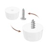 Unique Bargains Non-Slip Noise Reduction Non-Marking Rubber Bumper Feet 8 Pcs - 4 of 4