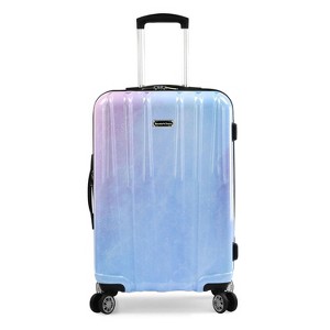 Traveler's Choice Ruma II Hardside Expandable Spinner Medium Checked Suitcase - 1 of 4
