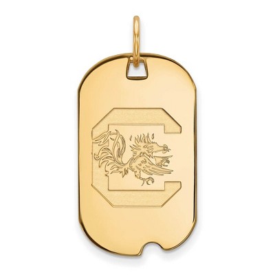 Black Bow Jewelry 10k Yellow Gold South Carolina Gamecocks NCAA Pendant