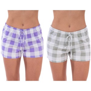 Just Love Women’s Pajama Shorts – Soft Cotton Lounge Sleep Shorts with Drawstring Waist - 1 of 1