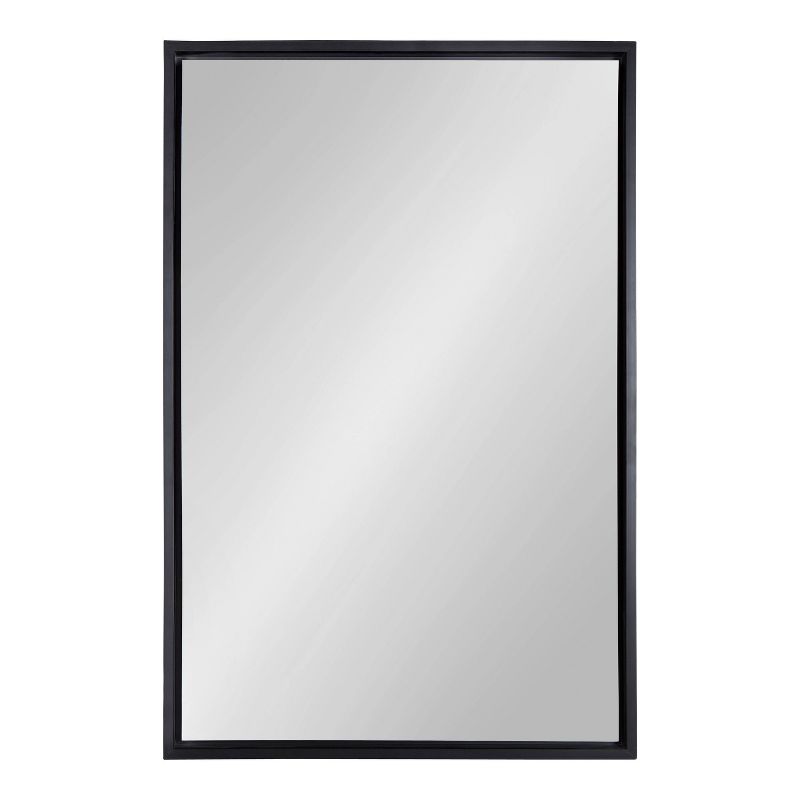 24&#34; x 36&#34; Evans Rectangle Wall Mirror Black - Kate &#38; Laurel All Things Decor, 3 of 8