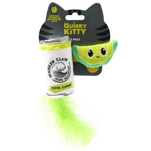 Quirky Kitty Hard Seltzpurr Cat Toy - 2pk : Target