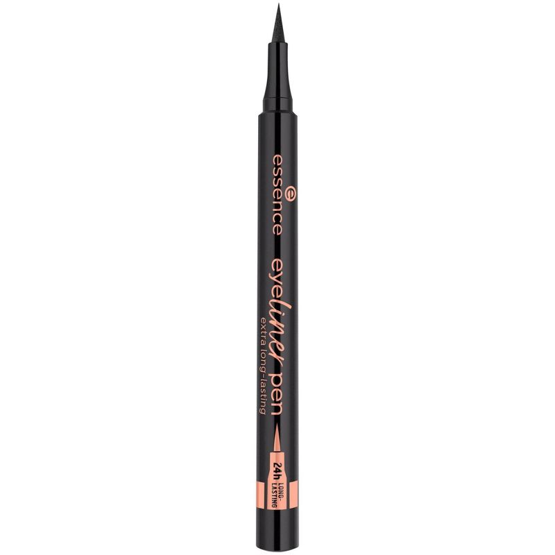 ESSENCE Extra Long Lasting Eyeliner Pen - 10 Blackest Black - 0.04oz, 1 of 10