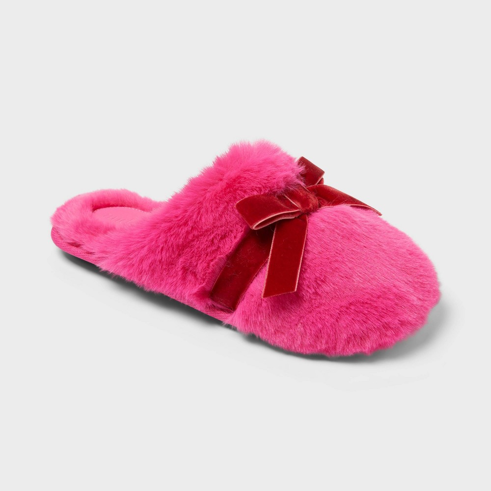 Women's Arbor Plush Scuff Slippers - Auden™ Pink S