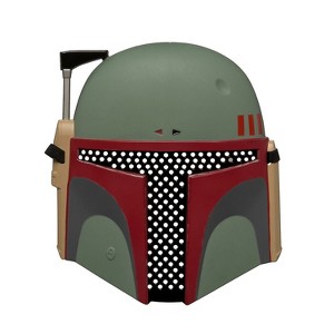 Kids Star Wars Boba Fett Plastic Face Mask - 1 of 4