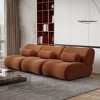 TiramisuBest Black Modular Sofa,Adjustable Headrests,Chenille Sectional,Hidden Legs,Reclining Backrest for Living Room/Bedroom - 2 of 4