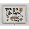 NFL New Orleans Saints Loco Fan Large Serving Tray with Handle - 3 of 3