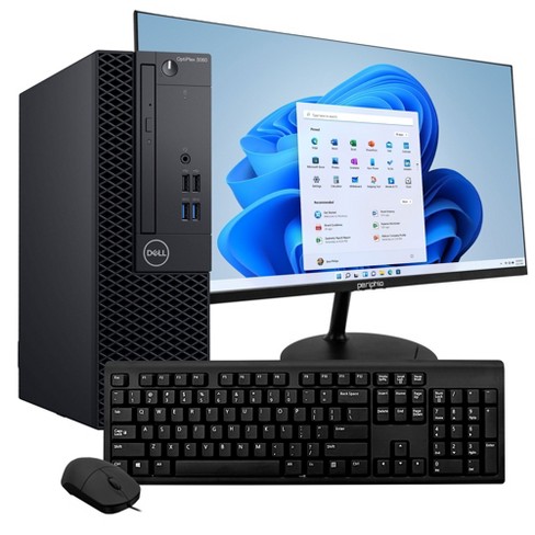 Dell Optiplex 3060 Desktop Computer | Hexa Core Intel I5 (3.2) | 8gb Ddr4  Ram | 1tb Hdd Hard Disk Drive | Win 11 Pro (manufacturer Refurbished) :  Target