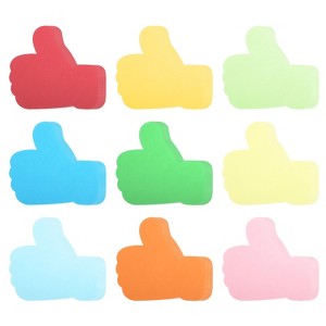 Unique Bargains Classroom DIY Crafts Projects Multicolored Decor Cutouts Paper 108 Pcs - 1 of 4