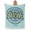 DC Comics Batman Dads Batcave Silk Touch Throw Blanket - 2 of 4