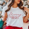 Simply Sage Market Women's Merry and Bright Short Sleeve Graphic Tee - 2 of 4