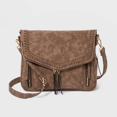 VR NYC Crossbody Bag - Taupe