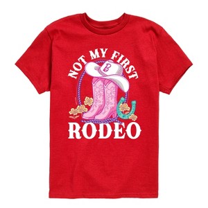 Boys' - Barbie - Not My First Rodeo Barbie Short Sleeve Graphic T-Shirt - 1 of 3