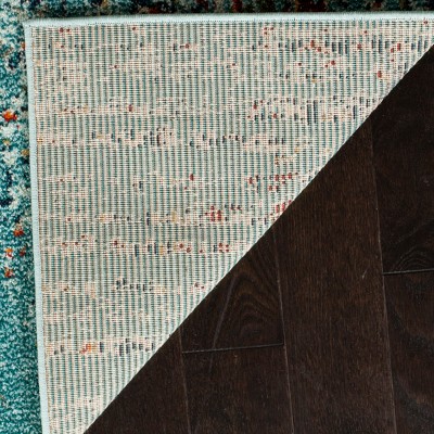 Vibrant Monaco Boho-Chic Multicolor Synthetic 6' x 9' Area Rug