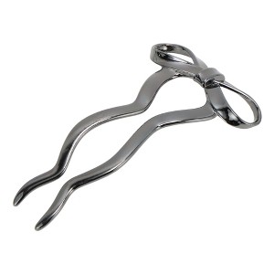 Unique Bargains Women's U-shaped Bow Decorative Hairpin 1 Pc - 1 of 4