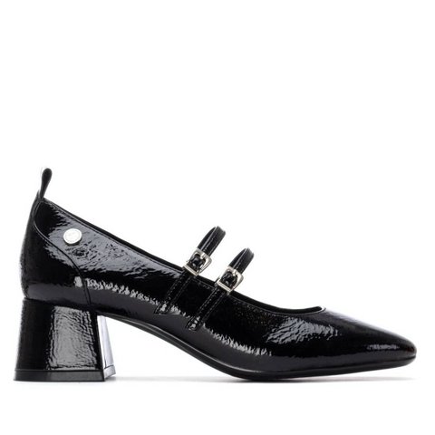 Женские туфли XTI Women's pointy toe double strap heels 144255 BLACK 8