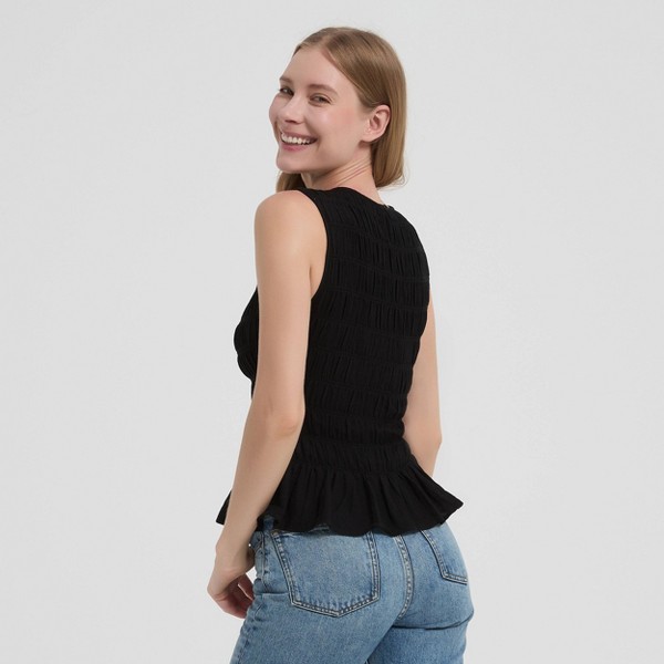 Blusa fruncida para mujer - Universal Thread™ 2