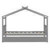 YOOCOZZ Twin Size Wooden House Bed with Twin Size Trundle - 4 of 4