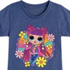 Girls' - LOL Surprise! - Skater Chick w/ Flowers Fitted Short Sleeve Graphic T-Shirt - 2 of 4